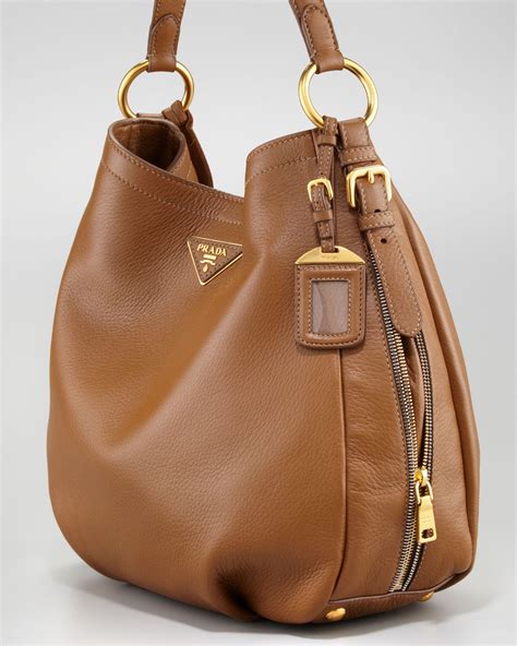 prada cervo hobo bag.